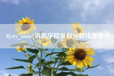 防城港消防学校录取分数线是多少