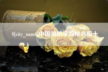 防城港中国消防学院排名前十