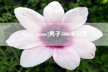 防城港男子5000米冠军