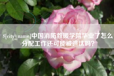 防城港中国消防救援学院毕业了怎么分配工作还可能被逃汰吗？