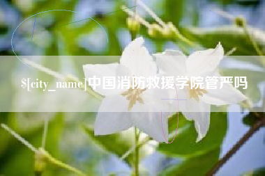 防城港中国消防救援学院管严吗