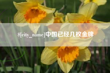 防城港中国已经几枚金牌