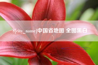 防城港中国省地图 全图黑白