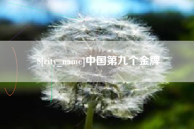 防城港中国第九个金牌