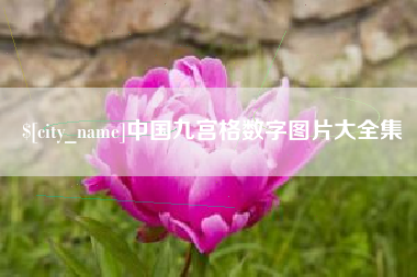 防城港中国九宫格数字图片大全集