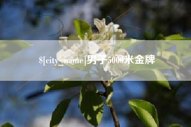 防城港男子5000米金牌