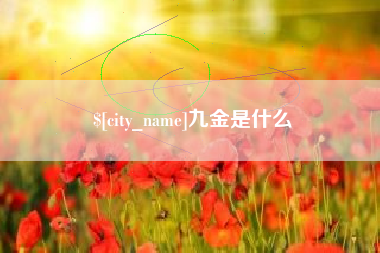 防城港九金是什么