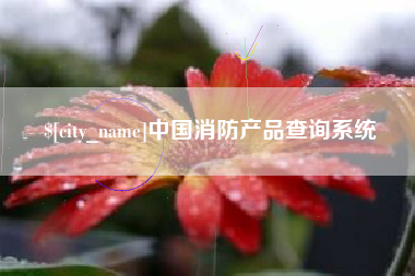 防城港中国消防产品查询系统