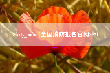 防城港全国消防报名官网2021